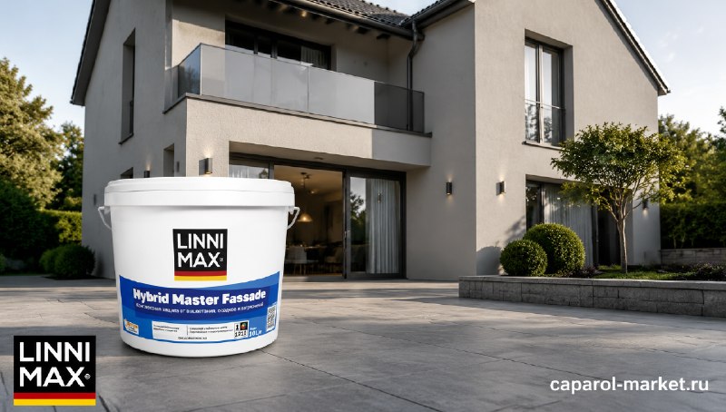 Фасадная краска LINNIMAX Hybrid Master Fassade на caparol-market.ru